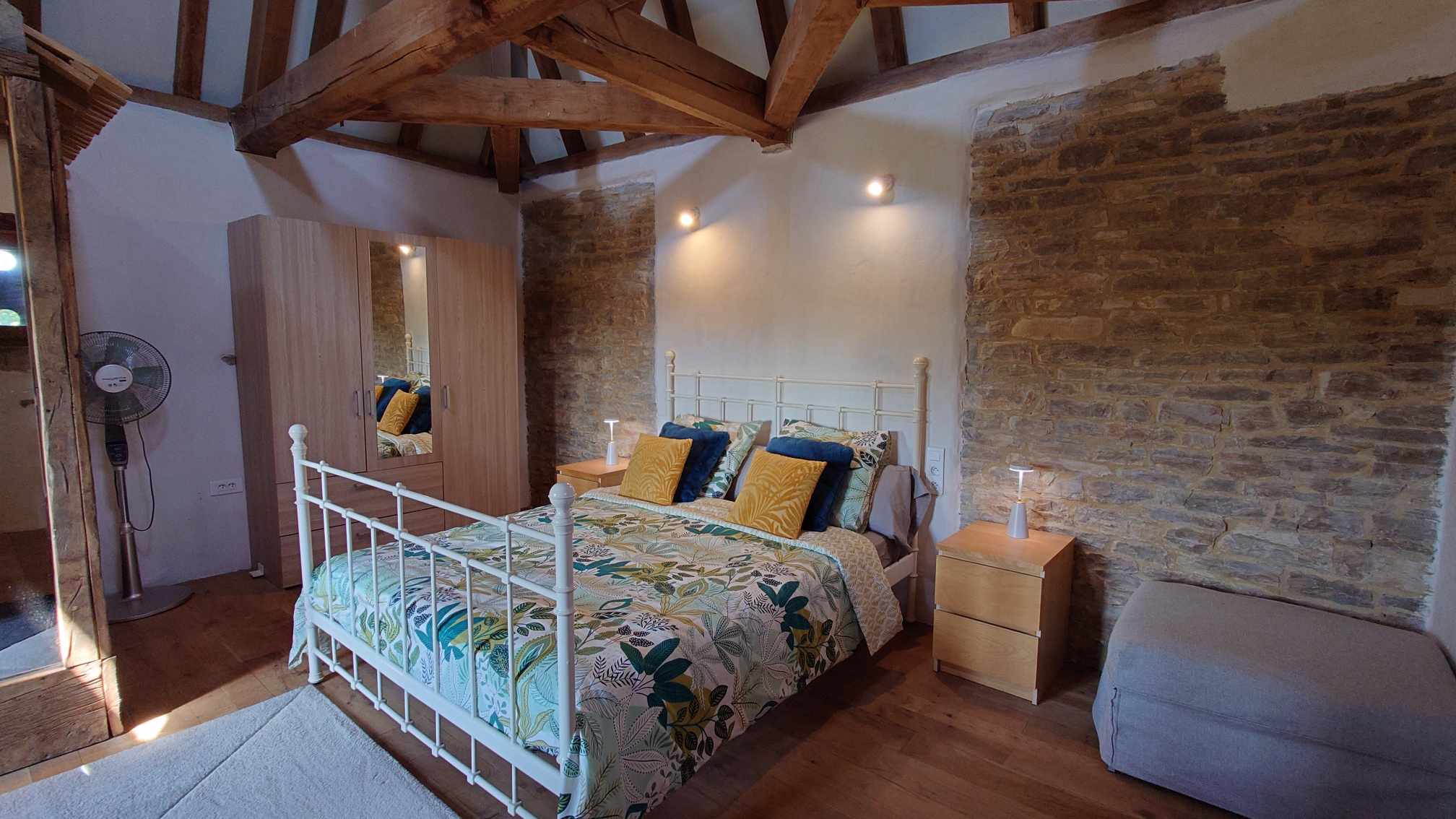 Chambre du gite Ocarlax